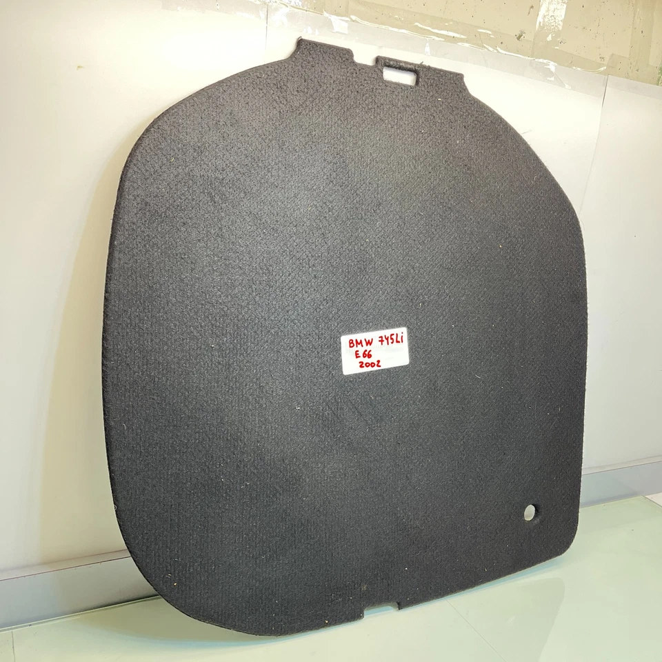 02 -05 BMW 745Li 745i E66 E65 REAR TRUNK CARGO SPARE WHEEL COVER PANEL MAT - Image 2 of 4