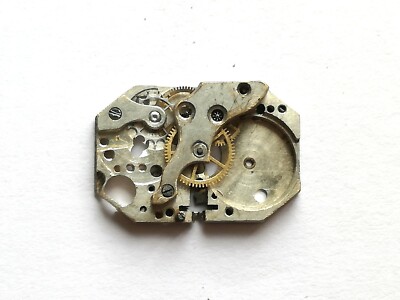 Mouvement De Montre FHF 63 à Remontage Manuel - Incomplet, Pour Pièces De Rechange - Occasion, Origine Suisse
