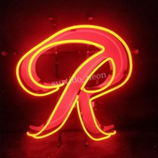 19"x15" Rainier Beer Big R Neon Light Sign Bar Shop Home Wall with Acrylic Logo