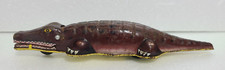 Vintage Tin Toy Crocodile Alligator Wind Up Japanese Antique Rare Collectible