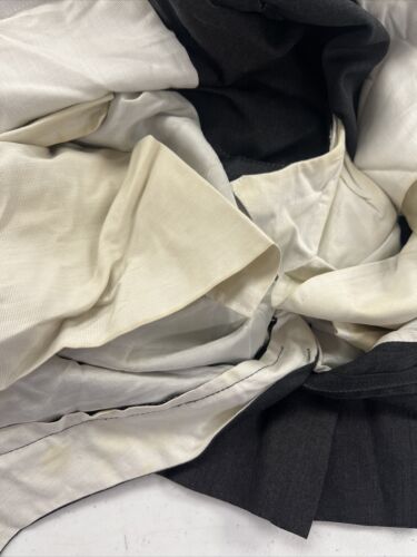 Canali Men's Gray Solid Wool Dress Pants 34X30 $295 - Picture 4 of 9