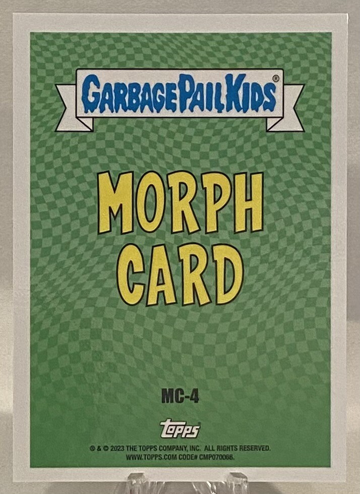 GPK Intergoolactic 3D Morph Card LIFE FORM LINDSAY MC-4/FREE SHIPPING