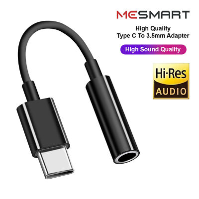 For Samsung Galaxy S24 Ultra USB Type C to 3.5mm Aux Jack Adapter Earphone Cable