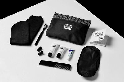 NEW Eva Air Elite Class Premium Economy Erno Laszlo Overnight Amenity Kit