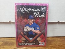 2019 Panini Donruss American Pride PINK FIREWORK Bryant Packard USA #AP11