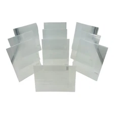 10 Frames Universal 8.5" x 11" Clear L Style Freestanding Document Frame