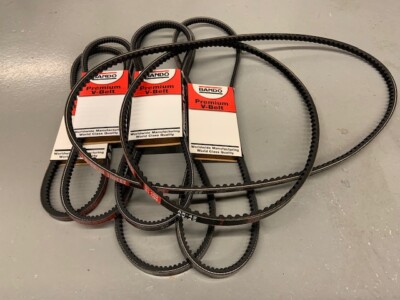 AX (1/2'') V-Belts Cogged, Raw Edge -Choose Size- Bando & Mitsuboshi -Top Quality