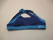 Moving Comfort Size S Womens Lined Wireless Back Close Cross Back Sports Bra 8K