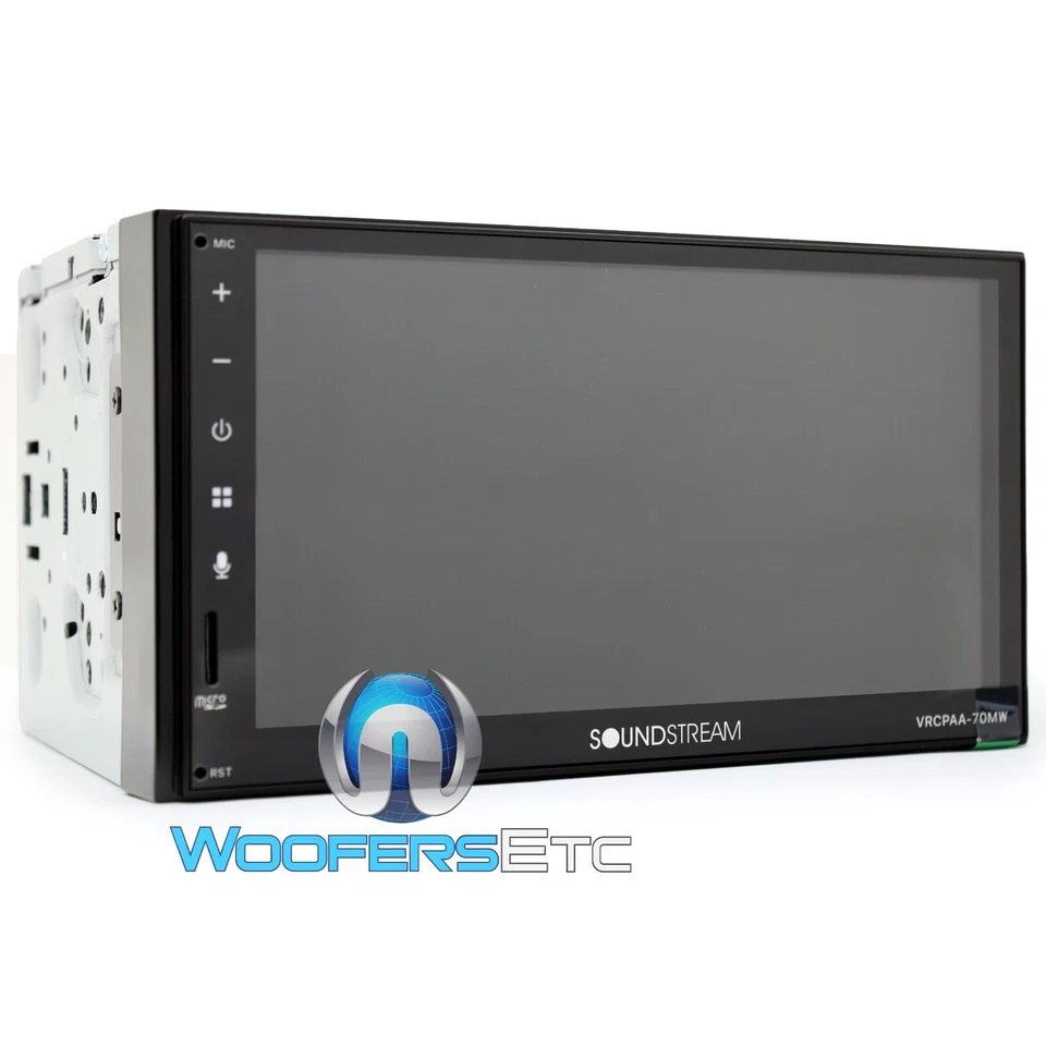 SOUNDSTREAM VRCPAA-70MW 7" INALÁMBRICO APPLE CAR PLAY ANDROID AUTO BLUETOOTH ESTÉREO Foto 4 de 4