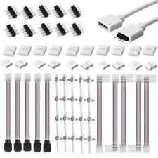 56 LED-Streifen-Anschluss-Kit für 5050 10 mm  4Pin Bietet die meisten Teile