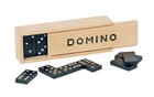 Goki Domino 28 Tiles in Wooden Box Domino Game Goki