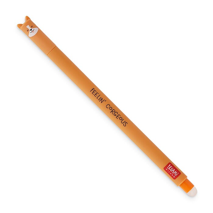 Legami Schwarz Löschbarer Gelstift Erasable Pen Corgi E Tinte - Bild 2