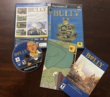 Bully (Sony PlayStation 2 PS2, 2006) Complete w/ Manual, CIB, Tested and Working