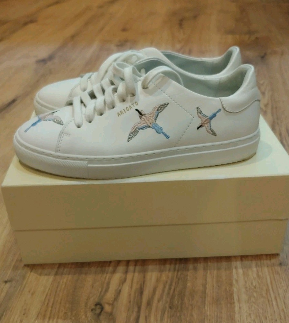 Caritasnepal Axel Arigato Clean Bird Embroidery Sneaker Axel