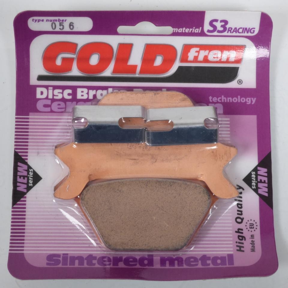 Plaquette Gold Fren arrière en métal fritté pour la Harley Davidson 1340 Fxrt vintage