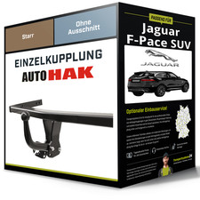 Starre Anhängerkupplung für JAGUAR F-Pace SUV 09.2015-05.2017 Typ X761 Auto Hak