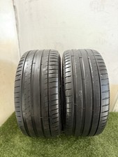 2x255 40 18: Michelin Pilot Sport 4 Zp Matching Pair In Very Good Condition ✅