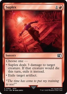 Suplex 164 Foil Final Fantasy MTG