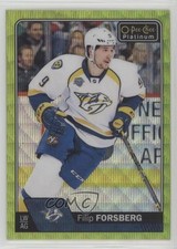 2016-17 O-Pee-Chee Platinum Emerald Surge /10 Filip Forsberg #11 1rm