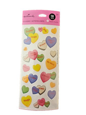 Sealed NIP Hallmark Conversation Hearts Stickers