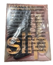 Slip Pure Silk Scrunchies Hair Tie, 3 Ct -1 Large Black, 2 Skinny Pink  Caramel