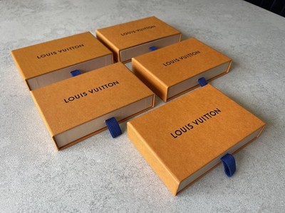 5 x LV Louis Vuitton kleine leere Schubladenbox ca. Größe 14 x 9 x 3 cm