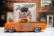 Dr Dave's Customs, Hot Wheels '83 Chevy Silverado, ZAMAC HARLEY-DAVIDSON, C5025