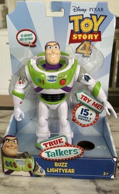 Disney Pixar Toy Story 4 True Talker Buzz Lightyear Figure