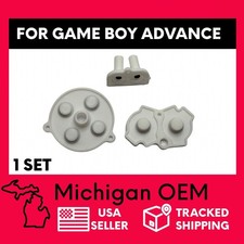 Replacement Game Boy Advance Conductive Rubber Pad Set for Nintendo GBA