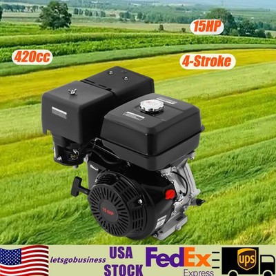 15HP 4-Stroke Gasline Powered Engine Multi-Use OHV Single Cylinder Engine Motor