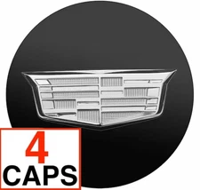 4x Factory OEM Cadillac Escalade ESV Wheel Center Caps Genuine Original 19333201