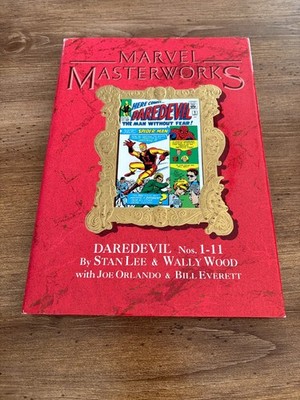 Marvel Masterworks Vol # 17 Daredevil # 1 - 11 Hardcover Comic Book 4 J410