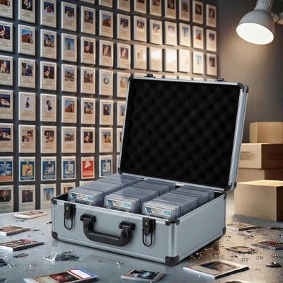 Graded Card Storage Box, PSA Slab Card Case, Game Case Holder for Sports Cards