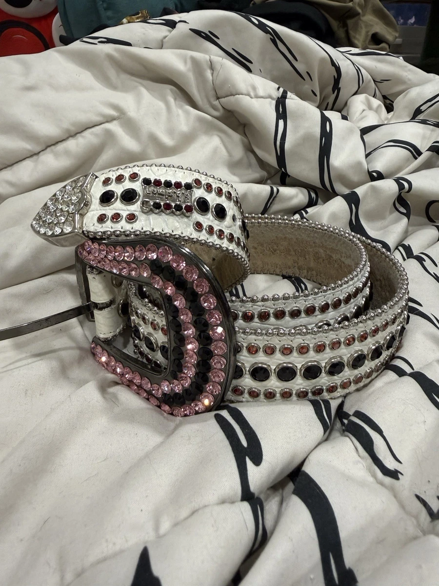 b.b.simon Leather White Belts for Women for sale | eBay