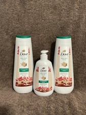 3 Pc Dove Peppermint Bark Body Wash 2  Hand Soap 1 Limited Holiday Treat
