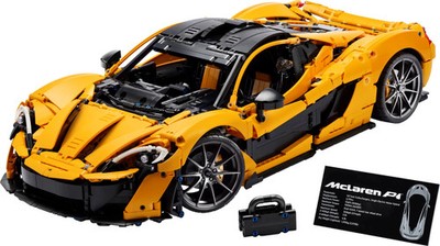 Moc 3893PCS 1:8 McLaren P1 Hypercar Building Blocks Set   Premium Compatible
