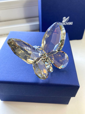 SWAROVSKI · Kristall Brillant Schmetterling - Smokey Satin (952727) · Retired