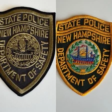 Set Of various NH State police (NHSP) Patches .. See Description For Details