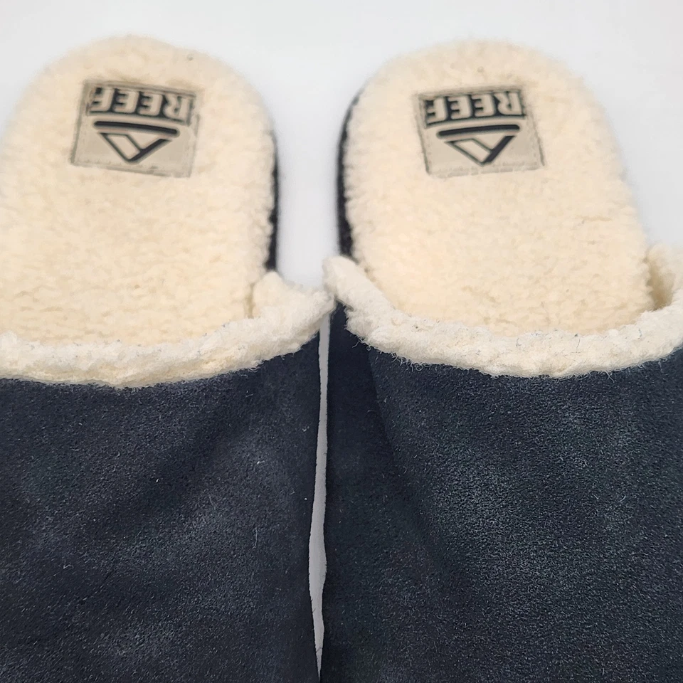 Zapatillas Reef Planeador Hombre Negras Cuero Talla 9 Foto 2 de 4