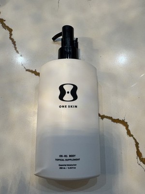 NEW One Skin OS-01 BODY TOPICAL SUPPLEMENT Essential Moisturizer 250ml Exp 2027 