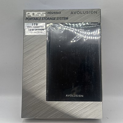 Avolusion HD250U3 1TB USB 3.0 Portable External Hard Drive, XBOX Formatted