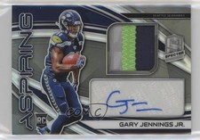 2019 Panini Spectra Aspiring 18/199 Gary Jennings Jr #APA-17 Patch Auto eq1