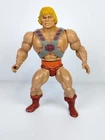 Vintage He Man Action Figure Masters of the Universe 1981 Soft Head Arms Stiff