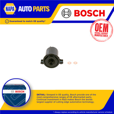 Fuel Filter fits TOYOTA STARLET EP91 1.3 96 to 99 4E-FE Bosch 2330011100 Quality