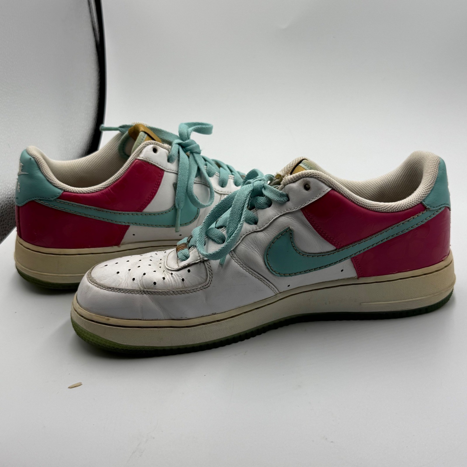 Nike Air Force 1 Low 2007 Cherry Blossom Floral Y2K Sneakers Size 11 thumbnail 8