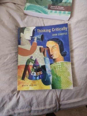Thinking Critically by John Chaffee (2004, Perfect)