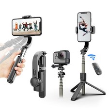 Gimbal Stabilizer for Smartphone  with Retractable Selfie Stick and Tripod  1-...