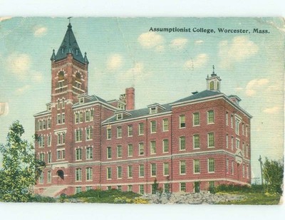 Divided-Back Assumptionist College - Worcester Massachusetts MA E2004