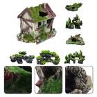 Aquarium Dekoration Fischliebhaber Gewidmet Harz Kleine Landschaft Ornamente