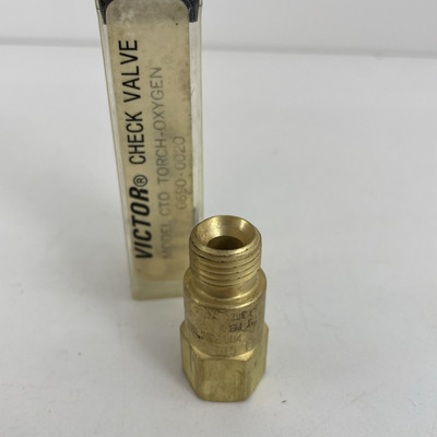 Victor Welding Torch Check Valve CTO # 0690-0020 200PSIG Max.